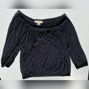 Elegant Black Women's Top
